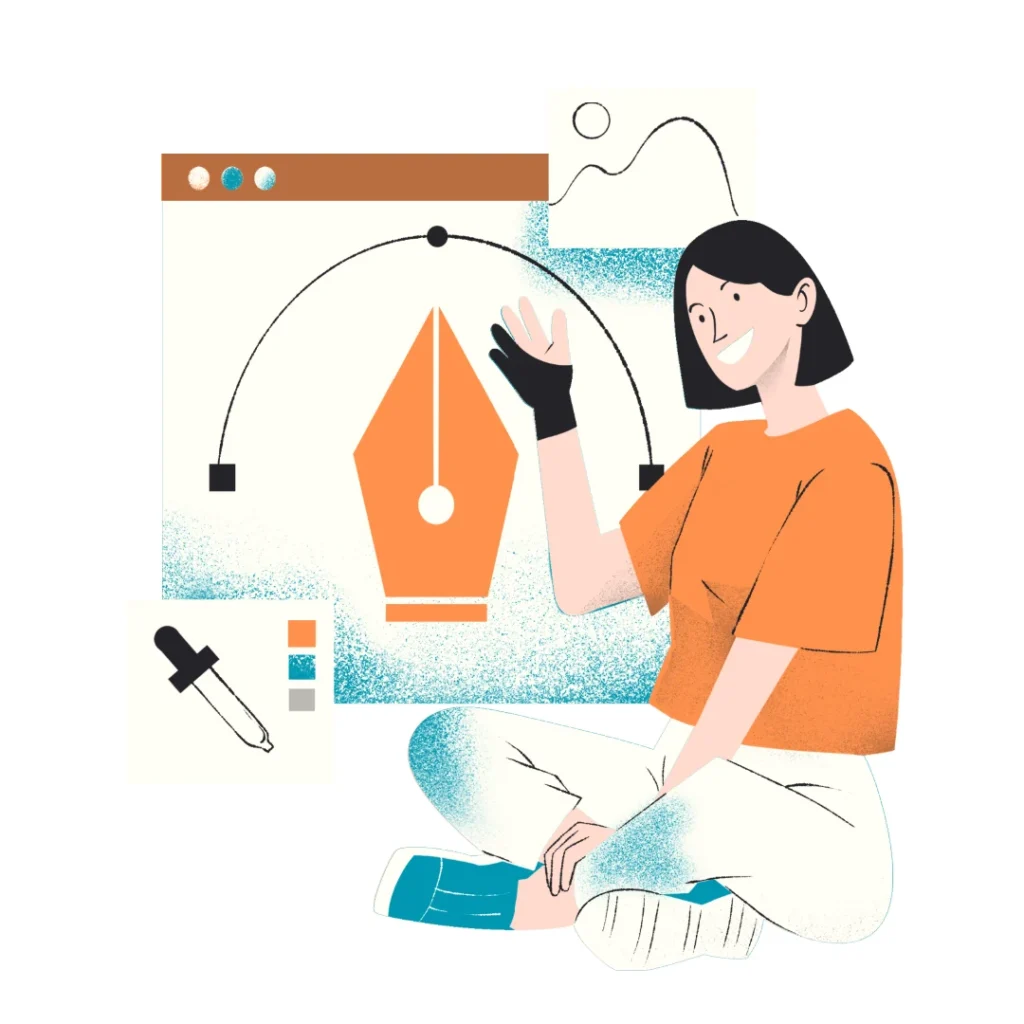 Graphic design agency in Ahmedabad creating creative branding, logo design, and visual content for modern businesses.